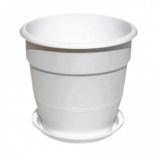 Ken Round Planter No.5 Brown