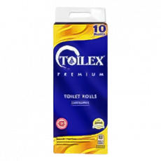 Toilex Tissue Printed 10S Unwrppd