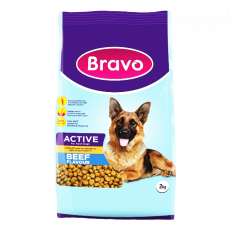 Bravo Active Beef Flavour 2Kg