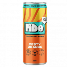 Fibe Soda Zesty Orange 250Ml