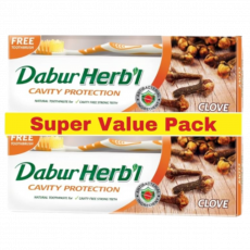 Dabur Hrbl T/P-Clove140G+140Gv/Pack