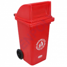 Kenpoly 100Ltrs Trash Bin Red