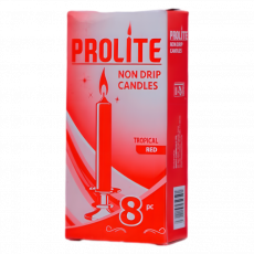 Prolite Trop Std Candle Poly Red...