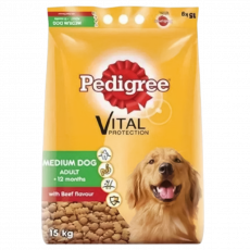 Sbl P/Gree Medium Beef 15Kgs