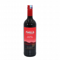7 Hills Natural Sweet Red Wine -...