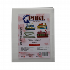 Cotton Stripped Bed Sheet  6X6