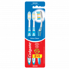 Colgate Extra Clean Toothbrush B2G1