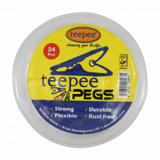 Teepee Pegs Tub 24Pc