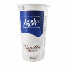 Gracies Vanilla Yoghurt 250Ml