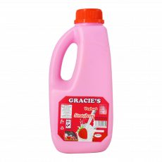 Gracies Strawberry  Yoghurt 1 Ltr