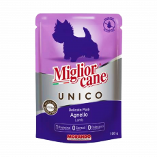 Migliorcane D/U Pouch Wt Lamb100G