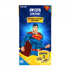 Lato Uht Grow Banana 250 Ml F/Omega