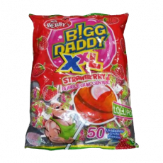 Bigg Daddy Strawberry Lollipops...