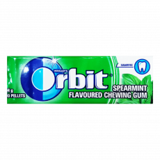 Orbit Spearmint Sugarfree Gum 14G